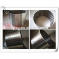 Wedged wire screen/Johnson pipe/Filter tube/Mineral sieve/Griddle mesh welding